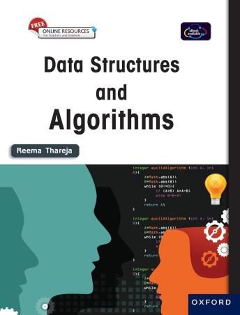 Book cover number 1 for Data Structures And Algorithms written by Reema Thareja published by Oxford University Press