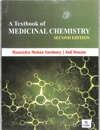 Book cover number 1 for A Textbook Of Medical Chemistry written by Asif Husain, Munendra Mohan Varshney published by TechSar