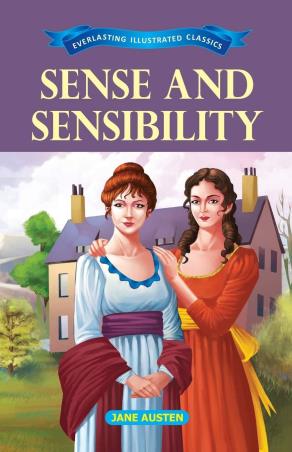 Book cover number 1 for Sense And Sensibility written by Jane Austen published by Little Scholarz Pvt. Ltd.