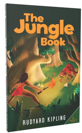 Book cover number 1 for The Jungle Book written by Rudyard Kipling published by Pegasus