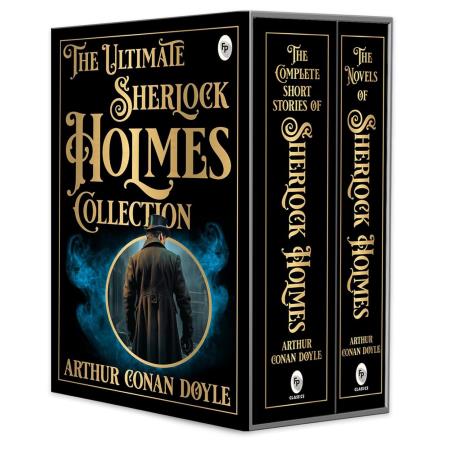 Book cover number 1 for The Ultimate Sherlock Holmes Collection (Set Of 2 Books) written by Arthur Conan Doyle published by Fingerprint Publishing