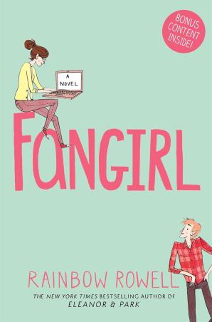 Book cover number 1 for Fangirl written by Rainbow Rowell published by Macmillan Education