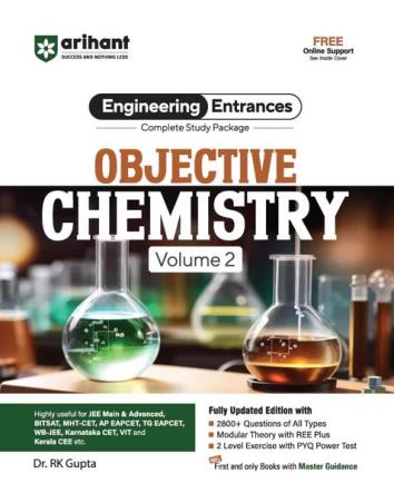 Book cover number 1 for Engineering Entrances Objective Chemistry (Volume 2) written by R. K. Gupta published by Arihant Prakashan