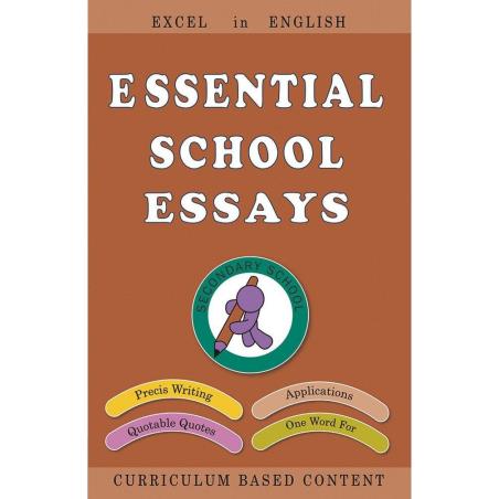 Book cover number 1 for Essential School Essays written by Simi Paramjeet Singh published by Shree Book Centre