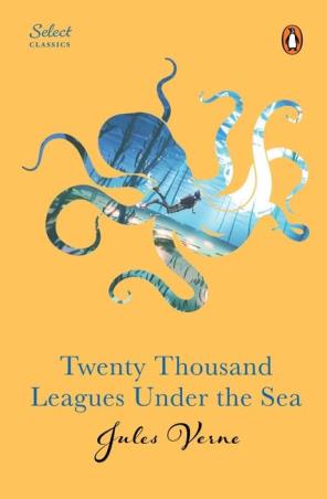 Book cover number 1 for Twenty Thousand Leagues Under The Sea written by Jules Verne published by Penguin Books