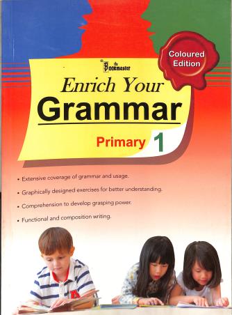 Book cover number 1 for Enrich Your Grammar Primary 1 (Coloured Edition) written by NA published by DS Publishers India