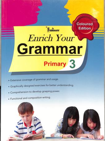 Book cover number 1 for Enrich Your Grammar Primary 3 (Coloured Edition) written by NA published by DS Publishers India