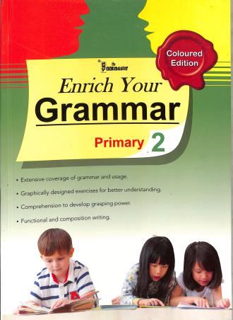 Book cover number 1 for Enrich Your Grammar Primary 2 (Coloured Edition) written by NA published by DS Publishers India