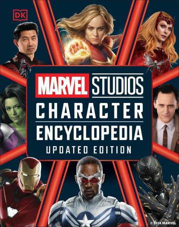 Book cover number 1 for Marvel Studios Character Encyclopedia written by NA published by DK