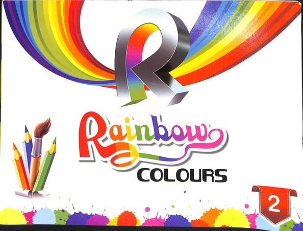 Book cover number 1 for Rainbow Colours 2 written by Samya Bhattacharya published by HPS International Pvt. Ltd.
