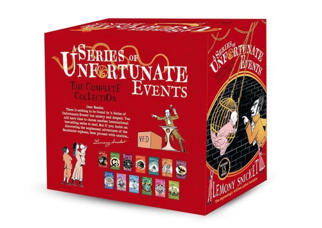 Book cover number 1 for A Series of Unfortunate Events (Set Of 13 Books) written by Lemony Snicket published by Farshore