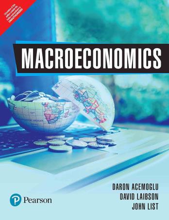 Book cover number 1 for Macroeconomics written by John List, Daron Acemoglu, David Laibson published by Pearson Education