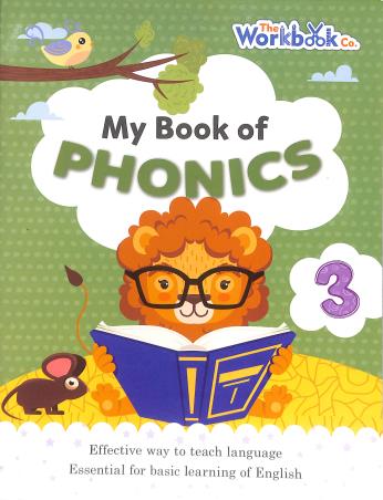 Book cover number 1 for My Book Of Phonics 3 written by NA published by Pegasus