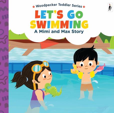 Book cover number 1 for Let's Go Swimming (A Mimi & Max Story) written by NA published by Woodpecker Publications