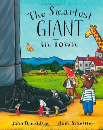 Book cover number 1 for The Smartest Giant In Town written by Julia Donaldson published by Macmillan India Limited