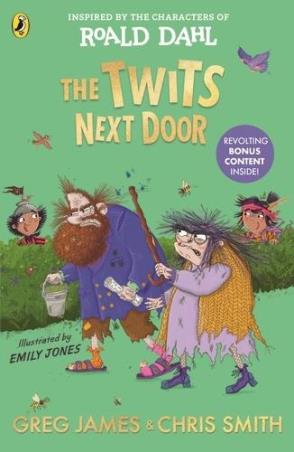 Book cover number 1 for The Twits Next Door written by Chris Smith, Greg James published by Puffin