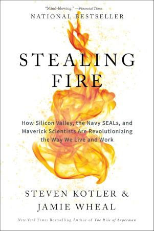 Book cover number 1 for Stealing Fire written by Steven Kotler published by Dey Street Books