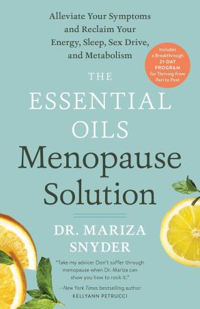 Book cover number 1 for The Essential Oils Menopause Solution written by Mariza Snyder published by Mariza Snyder