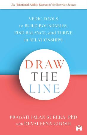 Book cover number 1 for Draw The Line written by Pragati Jalan Sureka, Devaleena Ghosh published by Hay House