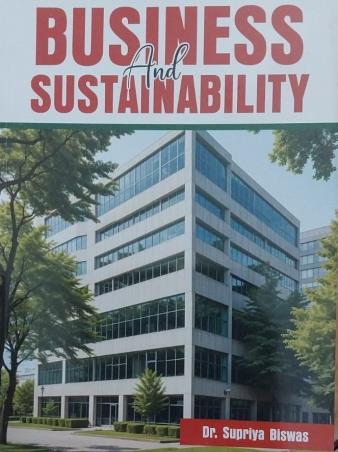 Book cover number 1 for Business And Sustainability written by Supriya Biswas published by Aryan Publishing House