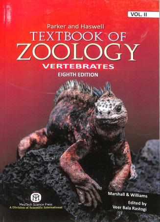 Book cover number 1 for Parker And Haswell Textbook Of Zoology - Vertebrates  Volume 2 written by Veer Bala Rastogi published by MedTech Science Press