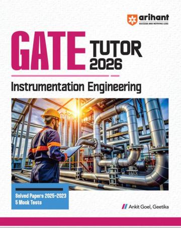 Book cover number 1 for GATE Tutor 2026 Instrumentation Engineering written by Ankit Goel, Geetika published by Arihant Publications (India) Limited