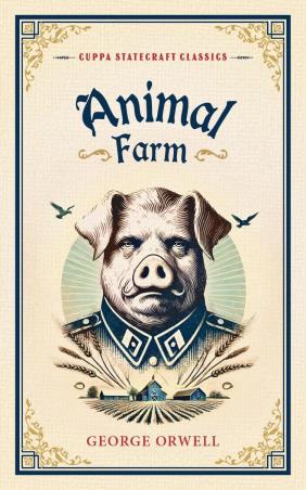 Book cover number 1 for Animal Farm (Cuppa Statecraft Classics) written by George Orwell published by The Browser