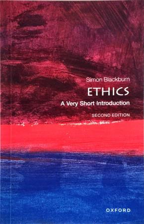 Book cover number 1 for Ethics : A Very Short Introduction (2nd Edition) written by Simon Blackburn published by Oxford University Press