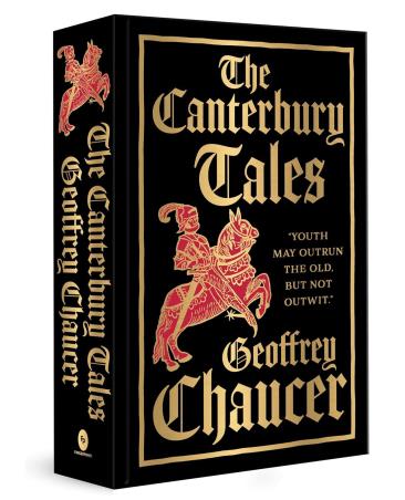 Book cover number 1 for The Canterbury Tales written by Geoffrey Chaucer published by Fingerprint Publishing