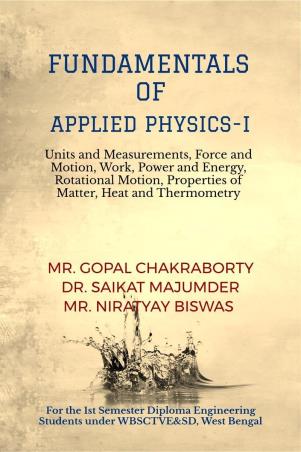Book cover number 1 for Fundamentals Of Applied Physics – 1 written by Gopal Chakraborty, Saikat Majumder, Niratyay Biswas published by Notion Press