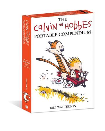 Book cover number 1 for The Calvin And Hobbes Portable Compendium written by Bill Watterson published by Andrews McMeel Publishing