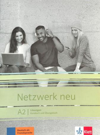Book cover number 1 for Netzwerk neu A2 Losungen Kursbuch und Ubungsbuch written by NA published by Goyal Publishers & Distributors Pvt. Ltd.