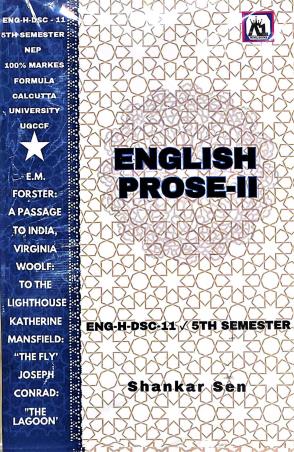 Book cover number 1 for English Prose-2 (5th Semester) written by Shankar Sen published by Royal Books