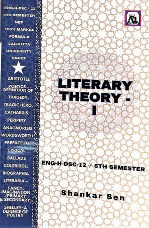 Book cover number 1 for Literary Theory-1 (5th Semester) written by Shankar Sen published by Royal Books
