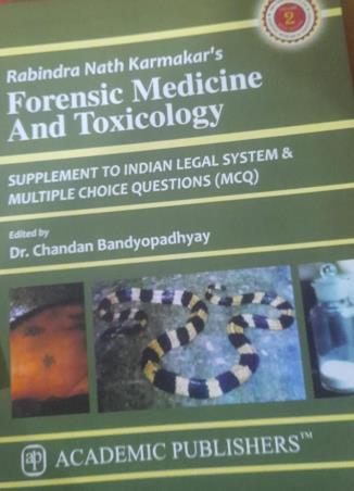 Book cover number 2 for Forensic Medicine And Toxicology Volume 1 & 2 (5th Edition) written by R. N. Karmakar published by Academic Publishers