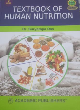 Book cover number 1 for Textbook Of Human Nutrition written by Suryatapa Das published by Academic Publishers