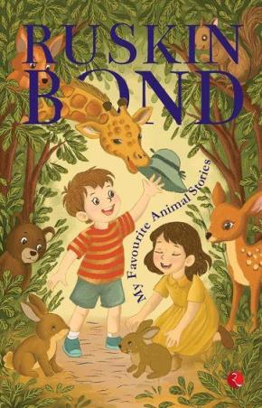 Book cover number 1 for My Favourite Animal Stories written by Ruskin Bond published by Rupa Publications India