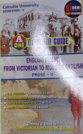 Book cover number 1 for Diamond Guide On English Prose From Victorian To Modern English Prose- II Semester 5 C.U. written by Swarno Muukherjee published by Debi Book Concern