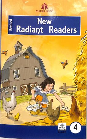 Book cover number 1 for Revised New Radiant Readers 4 written by NA published by Allied Publishers Private Limited