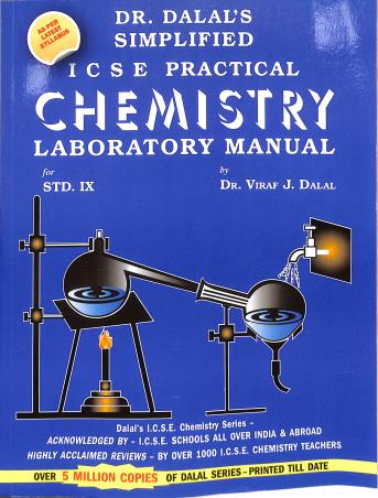 Book cover number 1 for Simplified ICSE Practical Chemistry - Laboratory Manual Class 9 written by Viraf J. Dalal published by Allied Publishers Private Limited