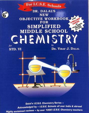 Book cover number 1 for New Objective Workbook For Simplified Middle School Chemistry Class 6 (ICSE) written by NA published by Allied Publishers Private Limited