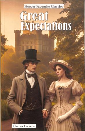 Book cover number 1 for Great Expectations written by Charles Dickens published by Blueberry Books