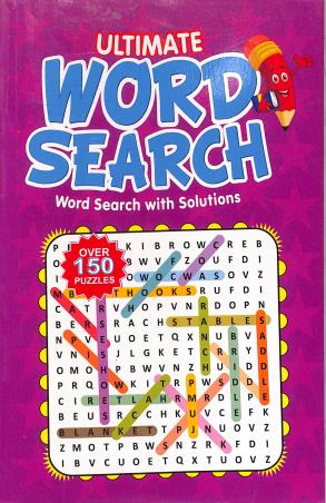 Book cover number 1 for Ultimate Word Search 0931 written by NA published by Alka Publications