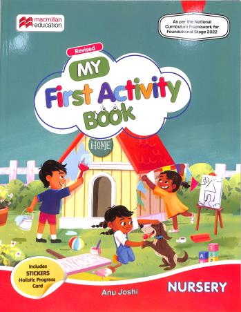 Book cover number 1 for My First Activity Book Nursery (NCF 2022) Foundational Stage written by NA published by Macmillan Education