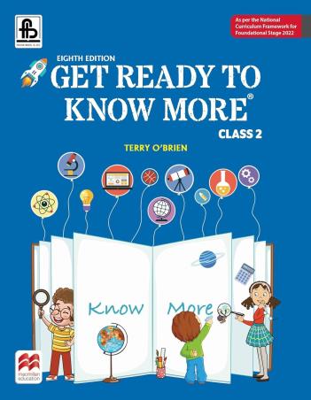Book cover number 1 for Get Ready To Know More Class 2 (NCF 2022) Foundational Stage written by Terry O'Brien published by Frank Bros. & Co.