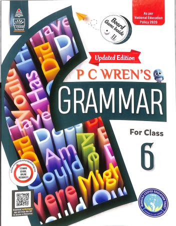 Book cover number 1 for P. C. Wren's Grammar For Class 6 (NEP 2020) written by P. C. Wren published by Blackie ELT Books