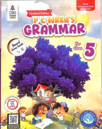 Book cover number 1 for P. C. Wren's Grammar For Class 5 (NEP 2020) written by P. C. Wren published by Blackie ELT Books