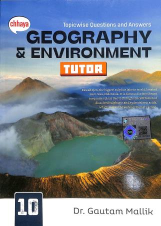 Book cover number 1 for Chhaya Geography & Environment Tutor 10 (2026) written by Gautam Mallik published by Chhaya Prakashani Pvt. Ltd.