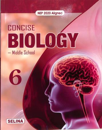 Book cover number 1 for Concise Biology Middle School 6 (NEP 2020) written by K. K. Gupta published by Selina Publishers