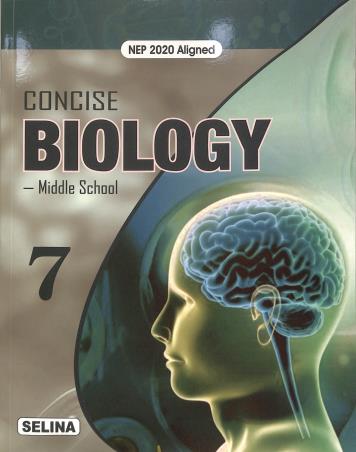 Book cover number 1 for Concise Biology Middle School 7 (NEP 2020) written by K. K. Gupta published by Selina Publishers
